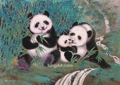 B-3 Happy Panda Family