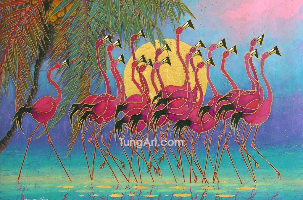 B-4 Flamingo Paradise